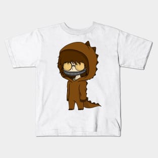 ticci toby dinosaur chibi Kids T-Shirt